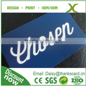 Free Design~~~!!! PMS color guarantee card printing/Plastic guarantee card printing/plastic matte card