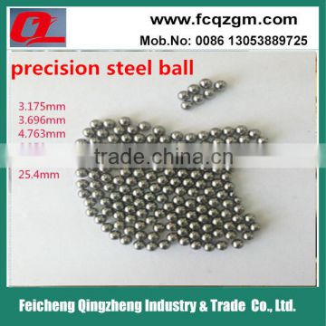 AISI1010 AISI1015 3.17 5mm carbon steel ball