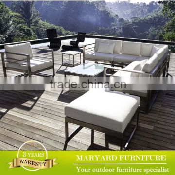 brushed Stainless steel outdoor furniture design