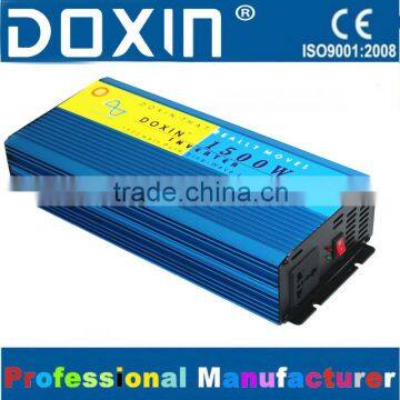 DC 12V to AC 220V 1500W Pure sine wave inverter car voltage inverter power supply inverters