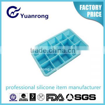 Silicone Ice Cream Tools with Square Shape Ice Cube Tray