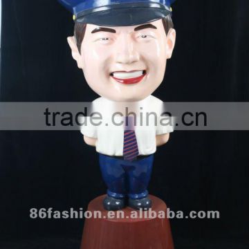 2015 Cute and sexy plastic mascot doll
