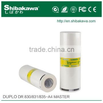 High density,compatible master roll Duplo DR-835 A4