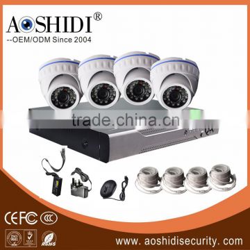 AHD video surveilance system Network Security Camera Kit CCTV 4CH AHD DVR Kit with 960P AHD Camera