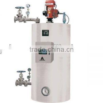 stainless steel small vertical gas oil fired hot water boiler