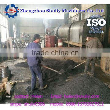 500 kg/h continuous rice hull carbonization stove Rice husk carbonization furnace to carbon powder 008613703827012