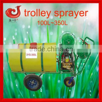 350L CE certificate trolley sprayer agricultural mist blower