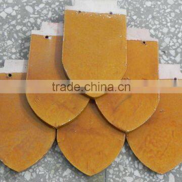 Chinese glazed fish scale tiles