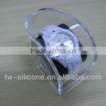 custom watch clear box pcaking plastic box for watch