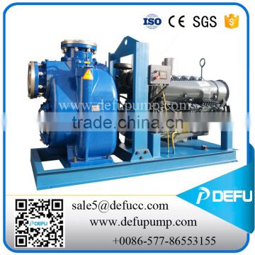 Defu Brand diesel engine driven self priming water pump