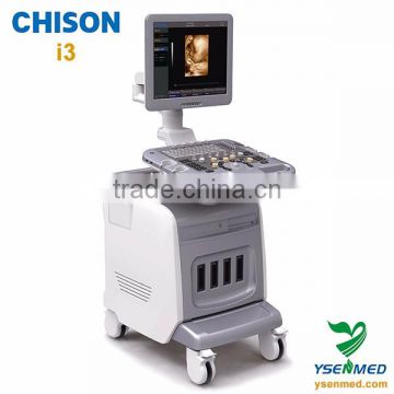 Smart function fast speed color doppler trolley mobile Chison ultrasound for sale