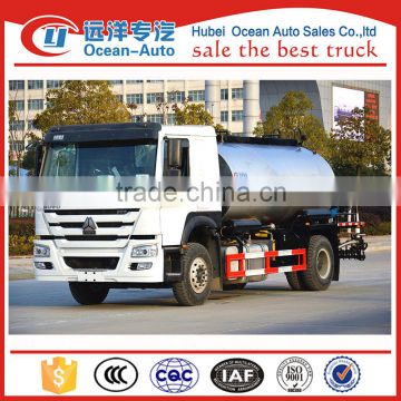 Famous china howo truck,bitumen emlsion sprayer for sale in truck market