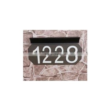 solar house number/address number