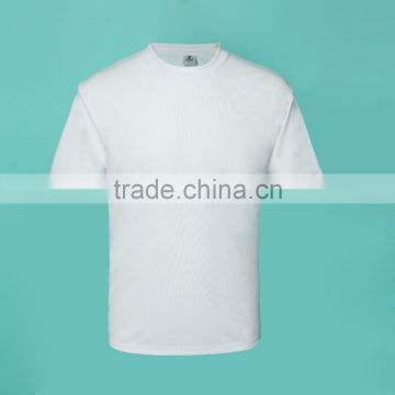 Hot Sale Cheap 100% Polyester Round Neck T-shirt with High Quanlity for Sublimation