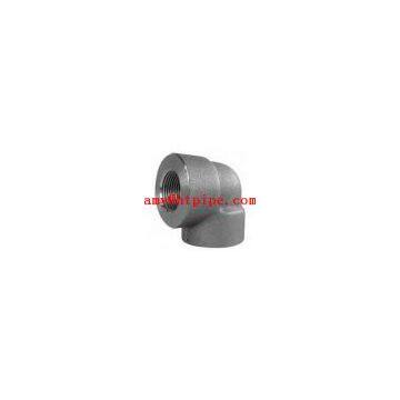 duplex stainless ASTM A182 F45 socket weld 90deg elbow