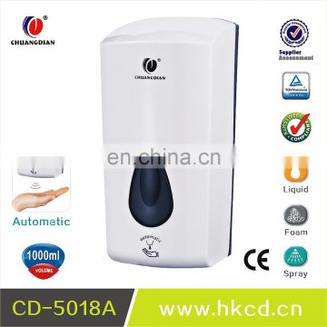 1000ml wall mounted modern ABS painted rubber automatic soap dispenser with infrared sensor soap dispenser CD-5018A