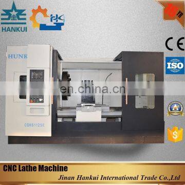 CKNC6163 630mm swing over bed siemens mini cnc controller lathe machine