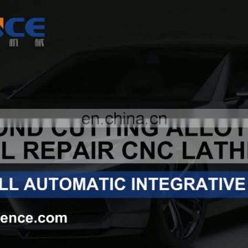 China cnc turning lathe for car alloy wheel repair diamond cutter machine AWR28H