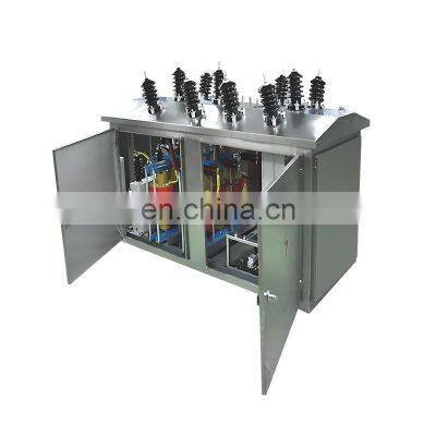 Distribution systems pole mounted shunt capacitor banks power factor correction capacitors