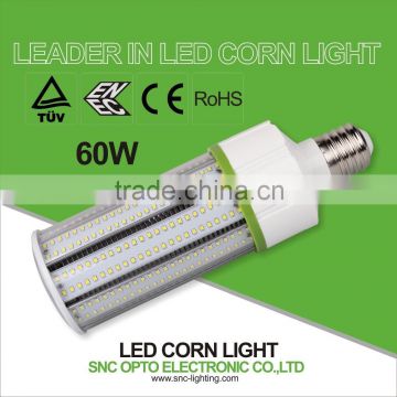 SNC ENEC/TUV/CE/RoHS IP64 60w led corn light