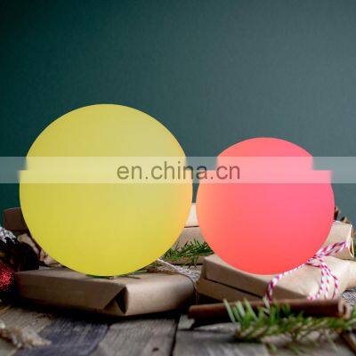 multiple colors pe plastic ball LED Christmas lights outdoor coffee shop decorative lamp led light