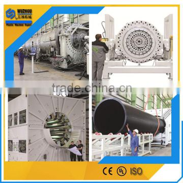 UHMWPE 450mm plastic gas pipe extrusion production line