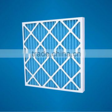 Pleated panel filter projector filter