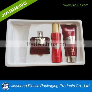 recycled cosmetic blister packaging tray and box