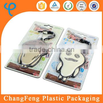 plastic packing covers on carboard box