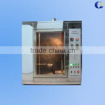 Iec60695 Flammibility Testing Chamber Needle Flame Tester