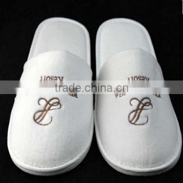 ( Factory ) Long velour hotel slippers