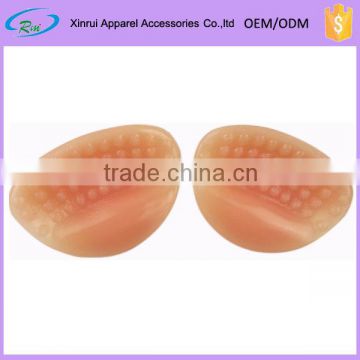 Nude silicone breast enhancers bra inserts for uneven breasts
