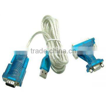 11 years manufacturer blue color usb to rs232 cable driver