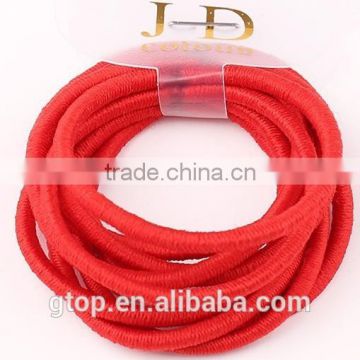 Wholesale rubber elastic hair circle cheap good quality R-0006