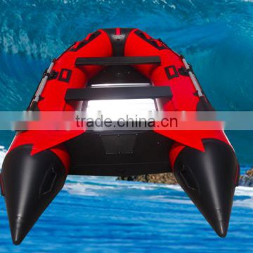 cheap china2- 4 person inflatable boats with aluminium hull