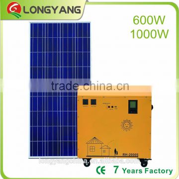 1000w solar system mini 220v solar power generator for home use