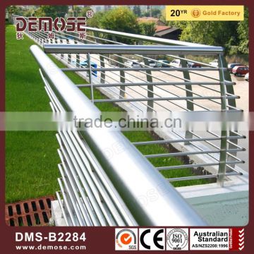 Powder Coated Stainless Steel Balustrade Terrace Rail