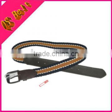 Rope Braided Lady Elastic Waist Belt