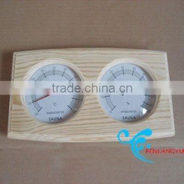 Sauna accessories(wooden thermo-hygrometer)