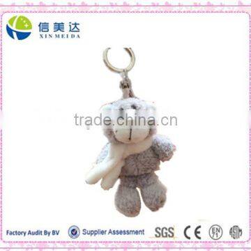 Scarf bear Soft keychain plush toy