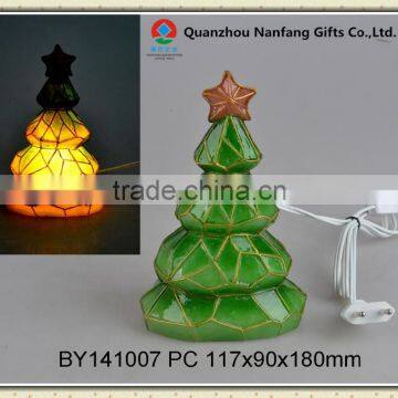 Pure Polyresin Christmas Tree Night-light