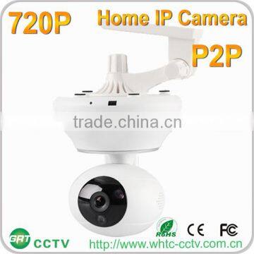 High Quality HD 720P Pan/Tilt IP Camera with SD Card Slot 1.0 MegaPixel CMOS LENS and IR Cut Wifi wireless ip camera