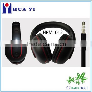 3.5mm stereo sound headphone headset microphone for PC laptop/computer factory cheap price