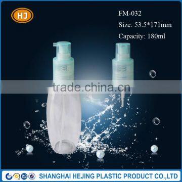 180ml unique shaped plastic foam pump bottle