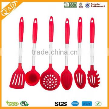 home &Garden Food Grade Heat Resistant colorful Silicone Kitchen Cooking Utensils
