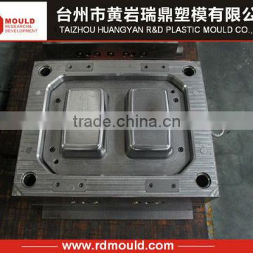 R&D plastic injection food container moulds