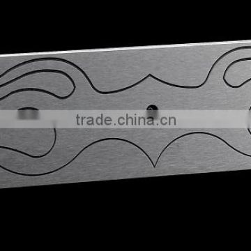 All Sales Front Sill Plate Flame-Brushed