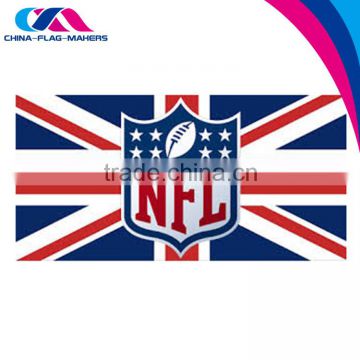 custom cheap promotion polyester advertisement flag outdoor use