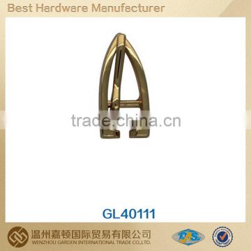 Metal pin buckle for shoes