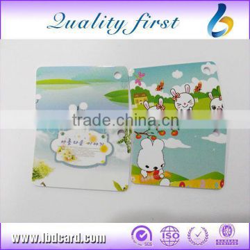 Fudan Both Sides And One Side Printing Label Crystal Epoxy Cards